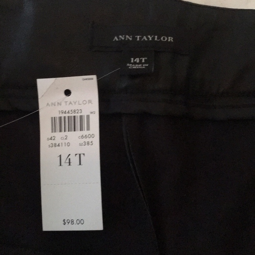 NWT Faux Leather leggings 14 tall - Picture 3 of 3